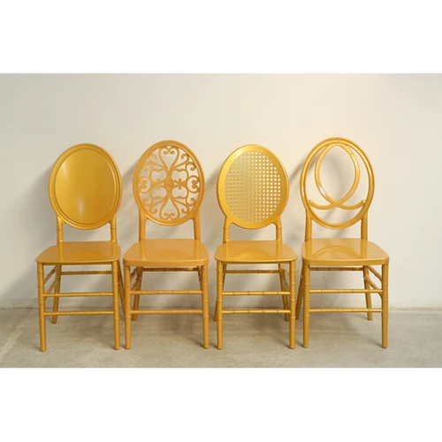 Plastic Gold Balla Chairs for sale