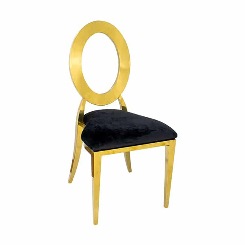 Stackable Gold Eye Chair