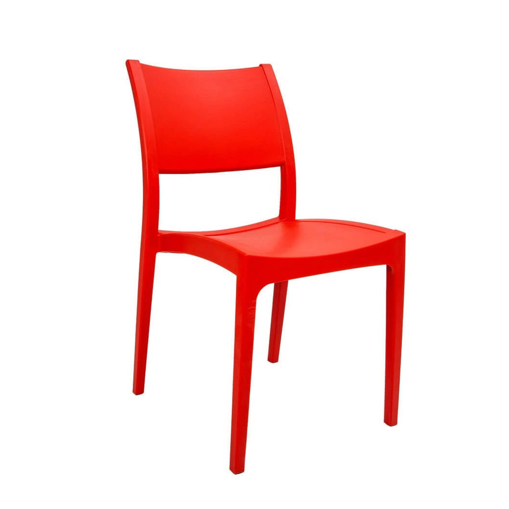 Verona solid Chair Red – COO
