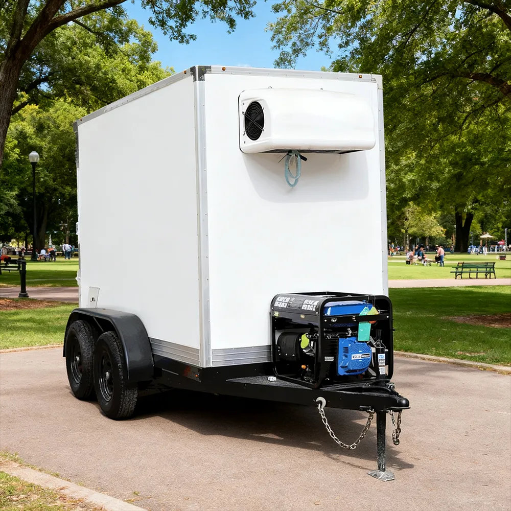Mobile Cool Room Trailer Chiller Freezer Unit