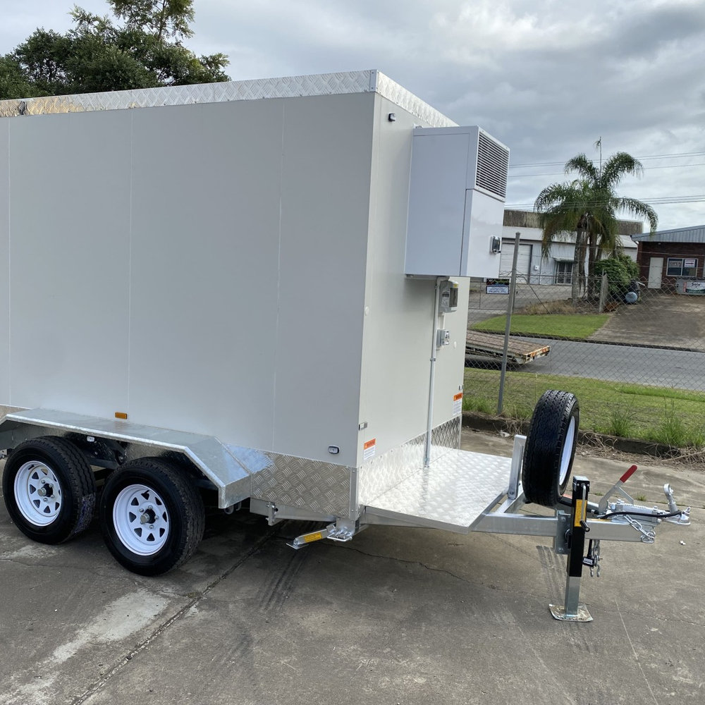 XL Mobile Cold Room Unit Dual Axle Trailer