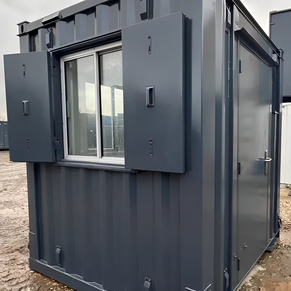 7Ft x 7Ft Shipping Container Office Anti-Vandal