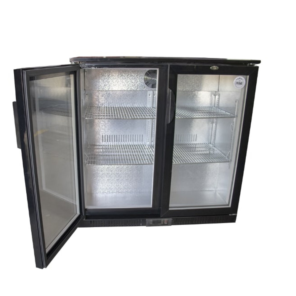 2 Door Underbar Fridge 900mm