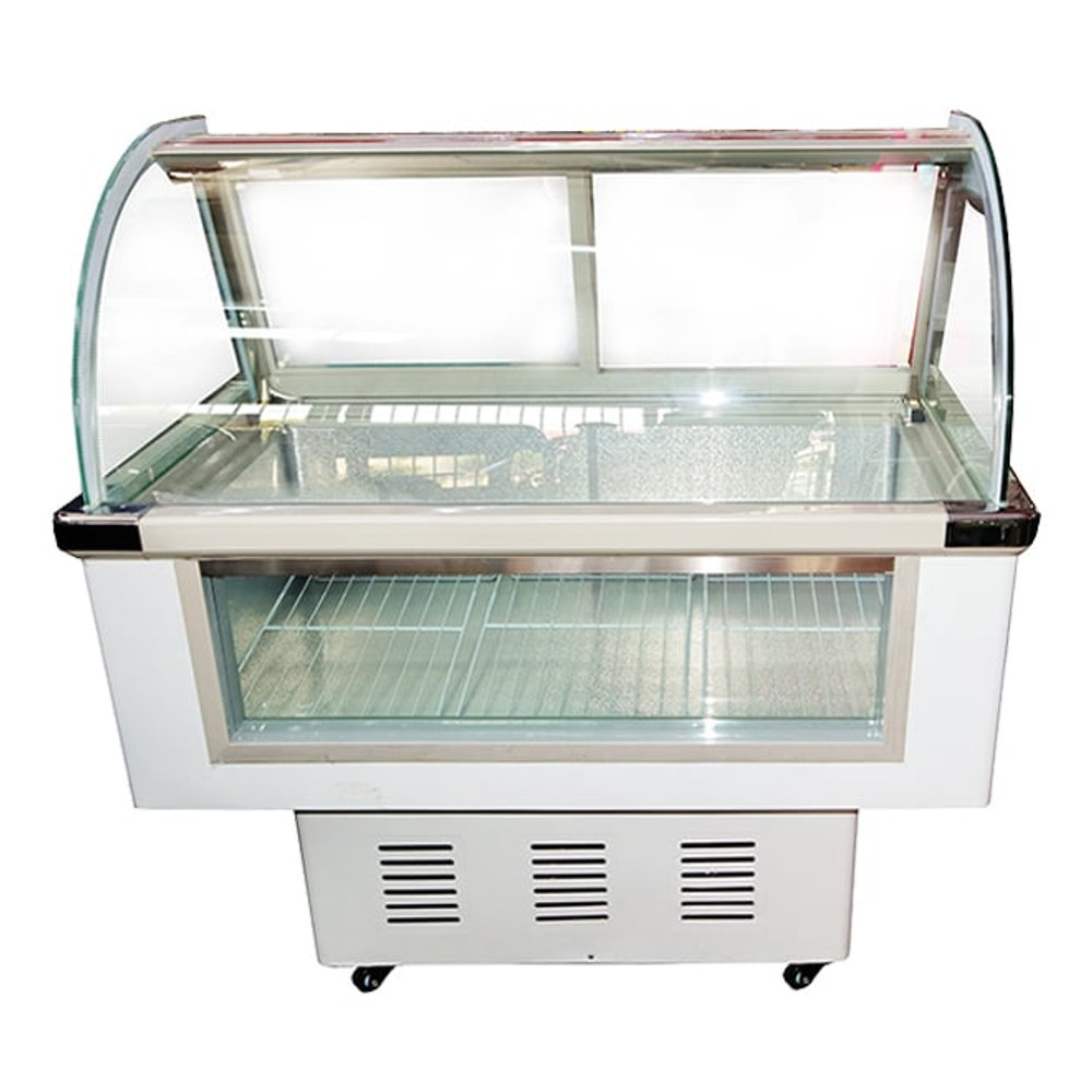 Display Fridge Curved Glass 1.2m