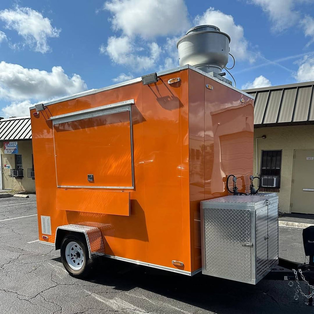 2.99m Enclosed Street Snacks Catering Trailer