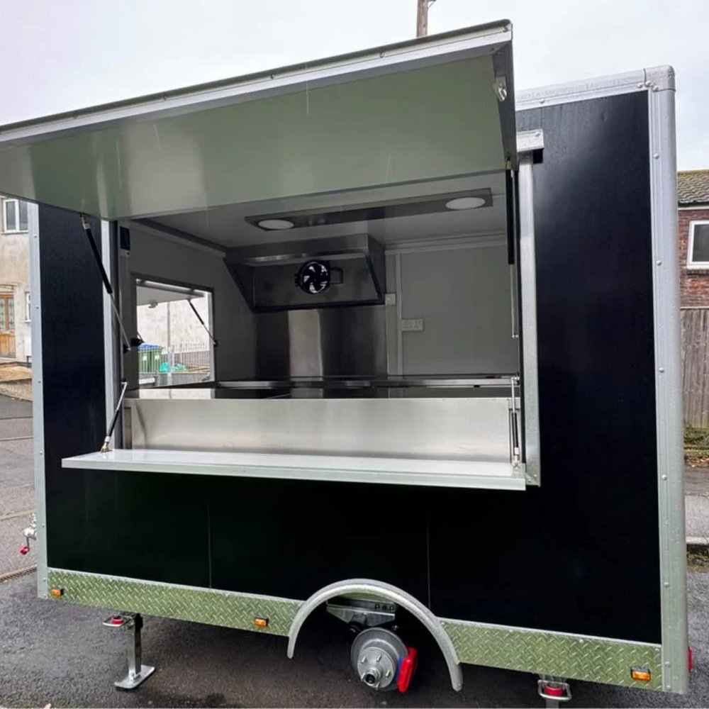 Mobile Food Trailer Black Box Concession