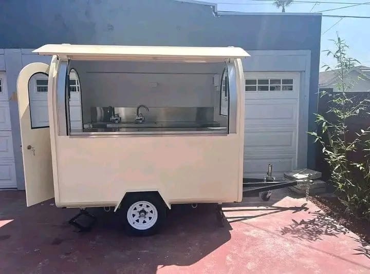Compact Mobile Food Trailer 2.5m x 1.8m