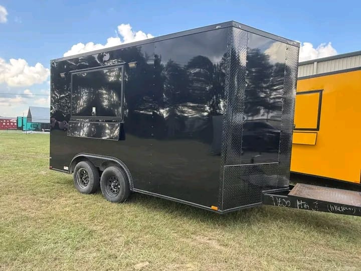 Enclosed Mobile Food Trailer 4.2m x 2.1m
