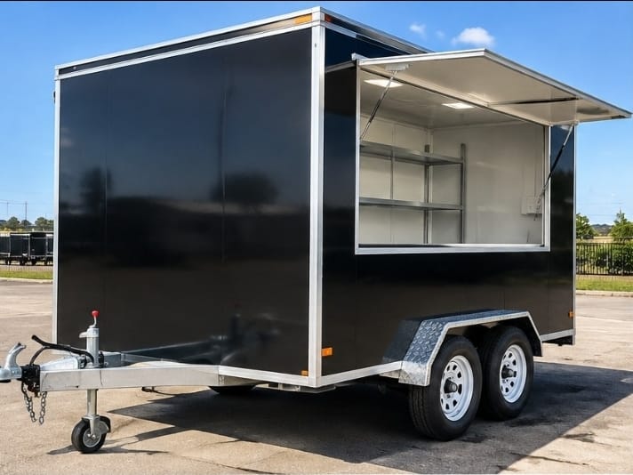 Enclosed Mobile Vending Trailer 4.0m x 2.0m