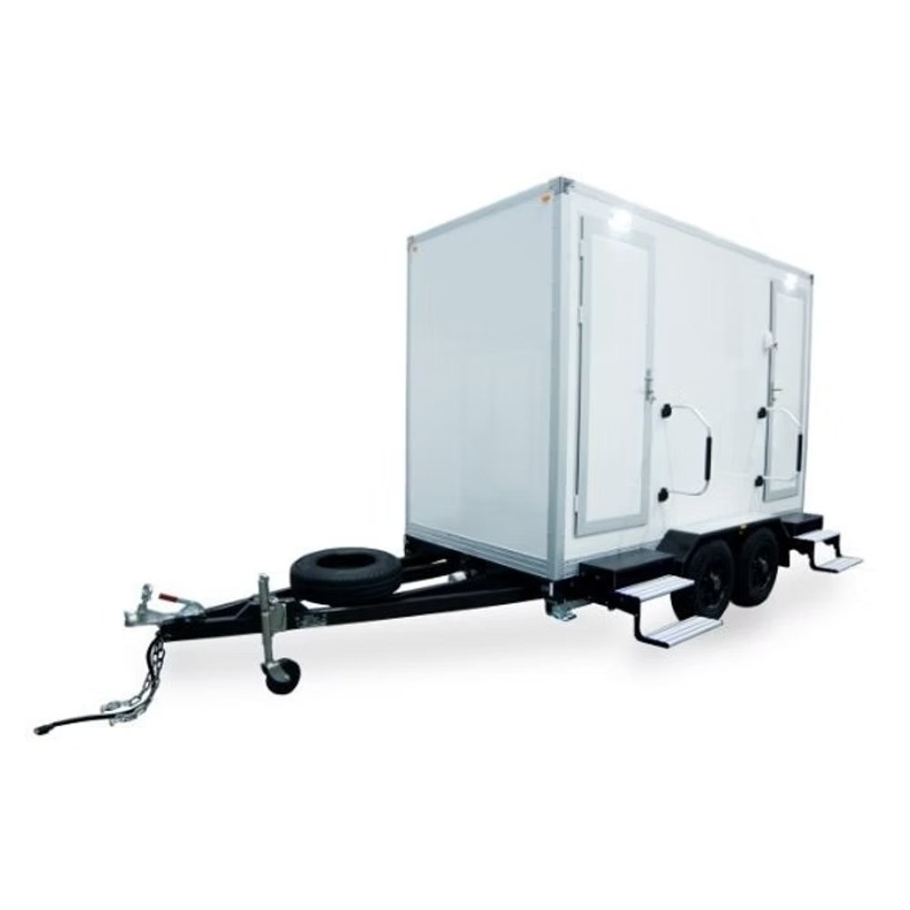 Luxury 2 doors Mobile Toilet and a Trailer