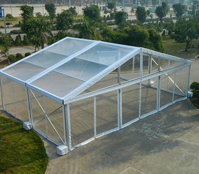 Clear Frame Tent 5m x 5m